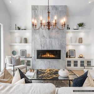 Urban Ambiance - Chandelier - UQL2351 Americana Chandelier, 19.5
