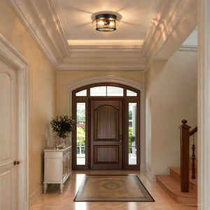 Urban Ambiance - Ceiling Light - UQL3291 Utilitarian Ceiling Light, 5.75