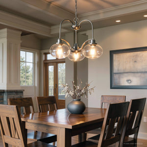 Urban Ambiance - Chandelier - UQL3350 Utilitarian Chandelier, 16.5