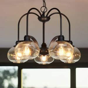 Urban Ambiance - Chandelier - UQL3361 Utilitarian Chandelier, 19