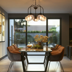 Urban Ambiance - Chandelier - UQL3361 Utilitarian Chandelier, 19
