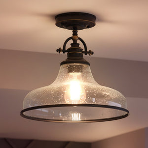 Ceiling Lights Featuring Metal Hoods