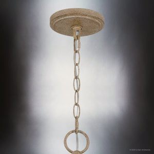 Urban Ambiance - Chandelier - UQL4821 Old World Indoor Chandelier, 31.00''H x 26.25''W x 26.25''D, Earth Black Finish, Vilnius Collection - 