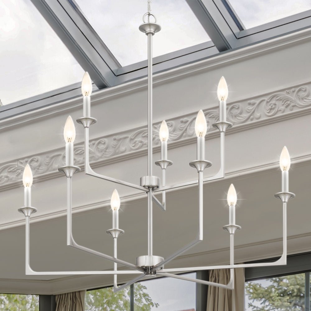 UQL4992 Transitional Indoor Chandelier, 33.00''H x 32.00''W