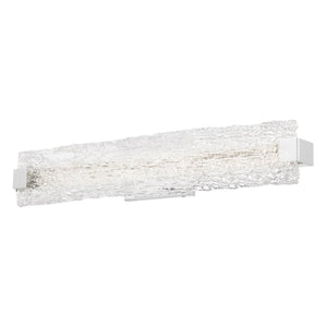 Urban Ambiance - Bath Light - UQL5203 Contemporary Indoor Bath Light, 5.00''H x 32.00''W x 3.75''D, Polished Chrome Finish, Riga Collection - 