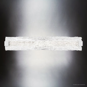 Urban Ambiance - Bath Light - UQL5203 Contemporary Indoor Bath Light, 5.00''H x 32.00''W x 3.75''D, Polished Chrome Finish, Riga Collection - 