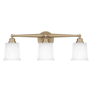 Urban Ambiance - Bath Light - UQL5311 Classic Indoor Bath Light, 8.5''H x 24''W x 6.5''D, Bronze Gold Finish, Maddock Collection - 