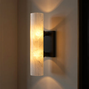 Urban Ambiance - Wall Sconce - UQL6093 Eclectic Indoor Wall Sconce, 18.75''H x 4.50''W x 6.75''Dep, Matte Black Finish, Florissant Collection - 