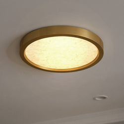 Urban Ambiance - Ceiling Light - UQL6251 Minimalist Indoor Ceiling Light, 1.00''H x 11.00''W x 11.00''Dep, Brushed Gold Finish, Alice Collection - 