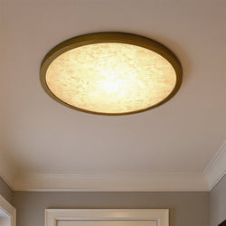 Urban Ambiance - Ceiling Light - UQL6253 Minimalist Indoor Ceiling Light, 1.00''H x 20.00''W x 20.00''Dep, Brushed Gold Finish, Alice Collection - 