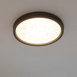 Urban Ambiance - Ceiling Light - UQL6255 Minimalist Indoor Ceiling Light, 1.00''H x 11.00''W x 11.00''Dep, Earth Black Finish, Alice Collection - 