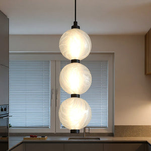 Urban Ambiance - Pendant - UQL6281 Scandinavian Indoor Pendant, 17.75''H x 5.25''W x 5.25''Dep, Matte Black Finish, Leesburg Collection - 