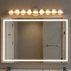 Urban Ambiance - Bath Light - UQL6304 Transitional Indoor Bath Light, 4.75''H x 32.00''W x 5.50''Dep, Polished Chrome Finish, Portage Collection - 