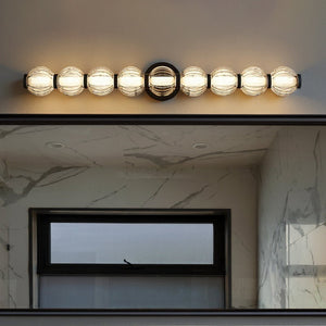 Urban Ambiance - Bath Light - UQL6305 Transitional Indoor Bath Light, 4.75''H x 32.00''W x 5.50''Dep, Matte Black Finish, Portage Collection - 