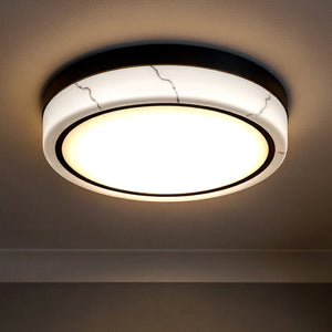 Urban Ambiance - Ceiling Light - UQL6376 Urban Loft Indoor Ceiling Light, 3.25''H x 16.00''W x 16.00''Dep, Matte Black Finish, Lacey Collection - 