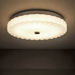 Urban Ambiance - Ceiling Light - UQL6379 Traditional Indoor Ceiling Light, 3.25''H x 16.00''W x 16.00''Dep, Brushed Nickel Finish, Lacey Collection - 