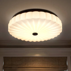 Urban Ambiance - Ceiling Light - UQL6381 Traditional Indoor Ceiling Light, 3.25''H x 16.00''W x 16.00''Dep, Matte Black Finish, Lacey Collection - 