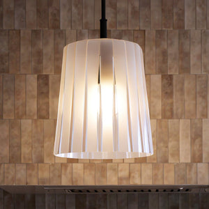 Urban Ambiance - Pendant - UQL6440 Transitional Indoor Pendant, 15.25''H x 10.00''W x 10.00''Dep, Matte Black Finish, Wylie Collection - 
