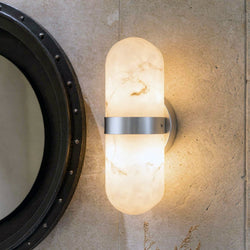 Urban Ambiance - Wall Sconce - UQL6701 Modern Indoor Wall Sconce, 12.5''H x 4.75''W x 4''Dep, Polished Chrome Finish, Varford Collection - 