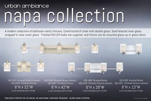 Gorgeous Urban Ambiance Napa Collection Vanity Light, 6