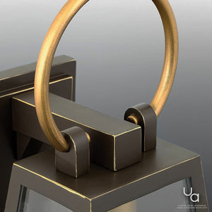 A luxury UHP1002 Modern Farmhouse Outdoor Wall Light, 15.125