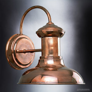 An UHP1020 Industrial Chic Outdoor Wall Light, 10