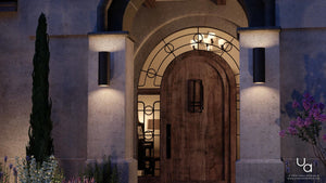 The Urban Ambiance UHP1064 Contemporary Outdoor Wall Light, 18