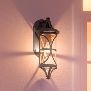 A unique and beautiful Urban Ambiance UHP1185 Rustic Outdoor Wall Light, 17-1/4" x 6-1/8", Aged Pewter Finish, Brussels Collection