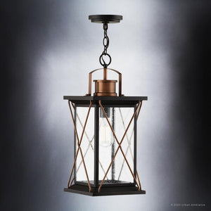 A Gorgeous Colonial Outdoor Pendant Light, 21