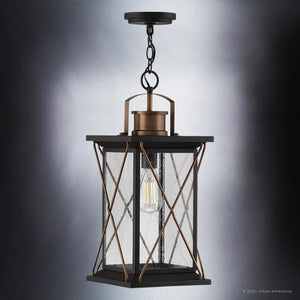 An Urban Ambiance UHP1231 Colonial Outdoor Pendant Light, 21