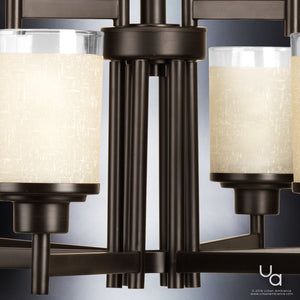 A UHP2022 Contemporary Chandelier, 28.5