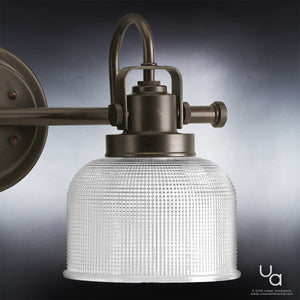 An UHP2041 Industrial Chic Bath Fixture, 8-3/4
