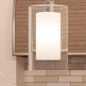 A kitchen with a gorgeous Urban Ambiance UHP2262 Contemporary Pendant Light, 13.5