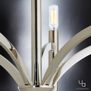 An Urban Ambiance UHP2274 Modern Chandelier, 15-5/8
