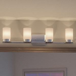 An Urban Ambiance bathroom with a stunning UHP2294 Contemporary Bathroom Vanity Light, 7.5