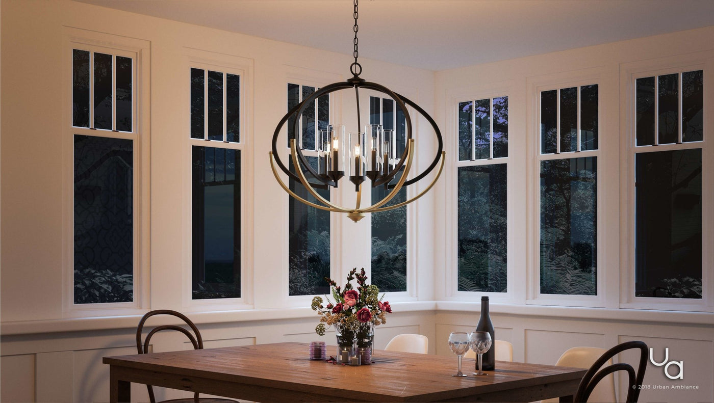 UHP2351 Mediterranean Chandelier 27 7 8