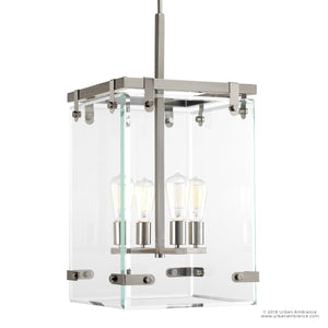 A Unique Modern Farmhouse Narrow Chandelier, 28-3/8