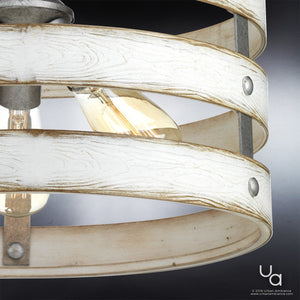 An Urban Ambiance UHP2471 Modern Farmhouse Chandelier / Ceiling Fixture, 13-1/2