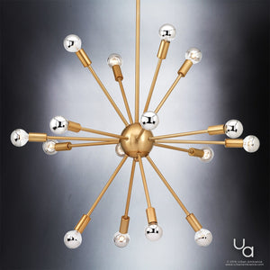 A beautiful UHP2523 Modern Chandelier, 25-1/2