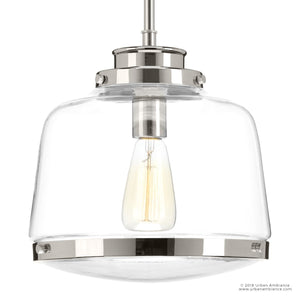 A gorgeous UHP2534 Industrial Chic Pendant Light, 11