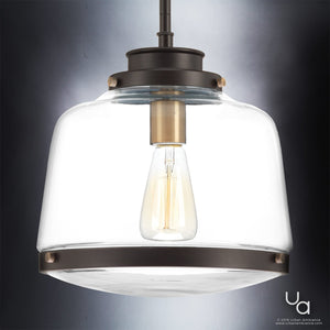 A unique UHP2535 Industrial Chic Pendant Lamp.