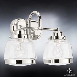 A beautiful and luxurious UHP2536 Industrial Chic Bathroom Vanity Light, 11.25