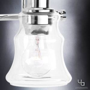 A gorgeous UHP2554 Vintage Bathroom Vanity Light, 9.25