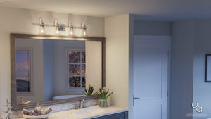 An Urban Ambiance UHP2554 Vintage Bathroom Vanity Light, 9.25