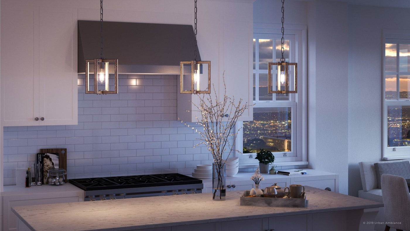 Luxury Modern Farmhouse Pendant Light, 10, Galvanized Steel Finish, Silver, Ceiling Light Fixtures, by Urban Ambiance UHP2743 Luxury Modern Farmhouse Pendant Light, 10, Galvanized Steel Finish, Silver, Ceiling Light Fixtures, by Urban Ambiance UHP2743