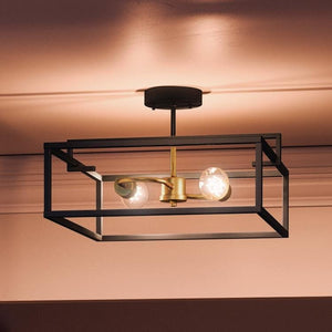 An Urban Ambiance UHP2800 Modern Farmhouse Farmhouse Ceiling Light, 9-3/8