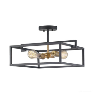 An Urban Ambiance UHP2800 Modern Farmhouse Farmhouse Ceiling Light, 9-3/8