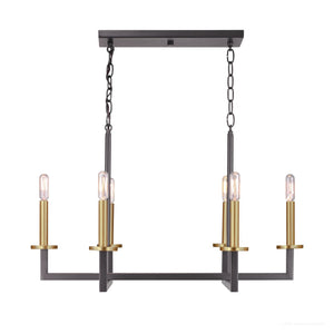 A Beautiful Urban Ambiance UHP2802 Modern Farmhouse Farmhouse Chandelier, 15-5/8