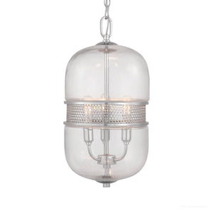 A unique and beautiful UHP2840 Vintage Chandelier from the Varna Collection, 18-1/4