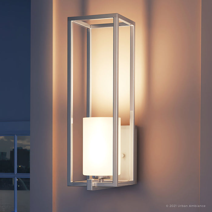 UHP3140 Minimalist Wall Light, 18"H x 5.5"W, Brushed Nickel Finish, Kennewick Collection